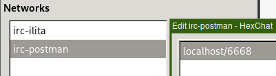 HexChat configuration